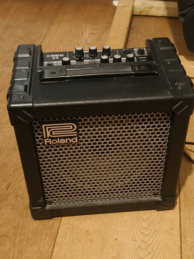 Roland Cube 15, Ophalen, Zo goed als nieuw, Gitaar, Minder dan 50 watt