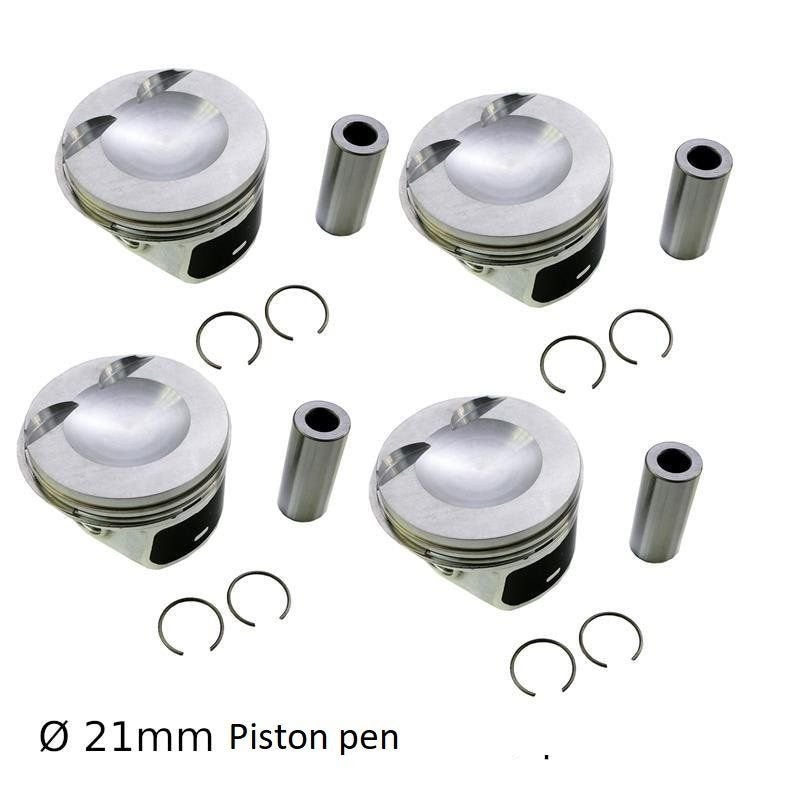 Zuigerset 2.0 TSI TFSI Audi Seat Skoda Volkswagen 21MM PEN C, -, -, Nieuw, Ophalen of Verzenden