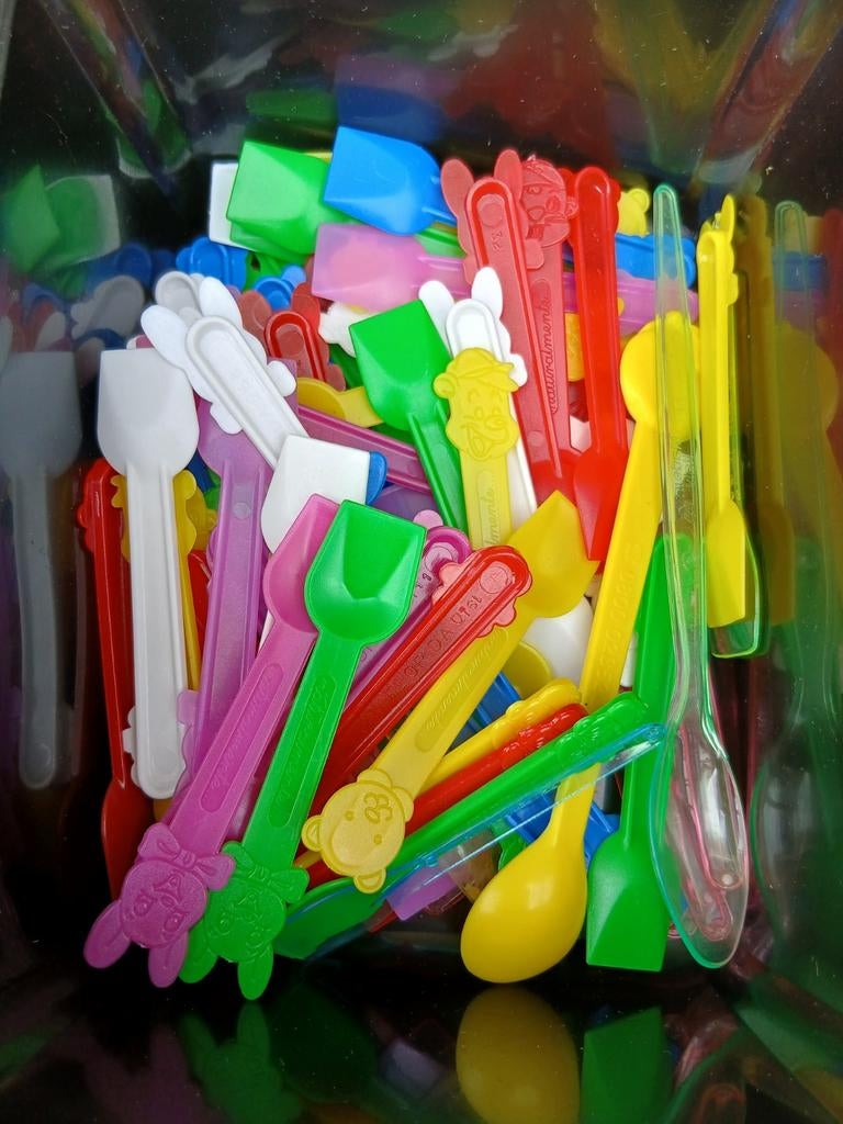 Plastic lepeltjes, Overige materialen, Overige typen, Nieuw, Ophalen of Verzenden