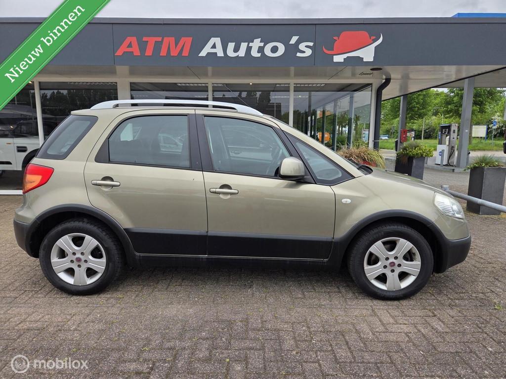 Fiat Sedici 1.6-16V Emotion Airco Apk Hoge instap Km NAP, Voorwielaandrijving, 15 km/l, Gebruikt, 4 cilinders