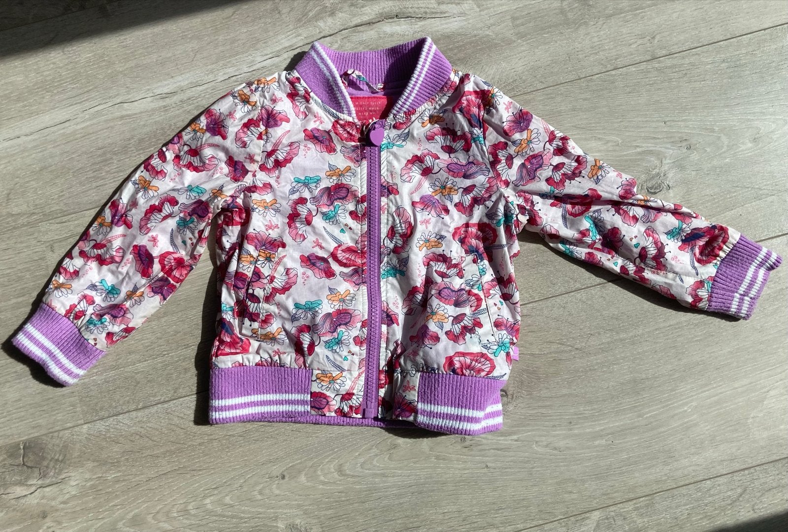 Babyface meisjes jas, vrolijk gekleurd, maat 86, Ophalen of Verzenden, Zo goed als nieuw, Meisje, Jasje