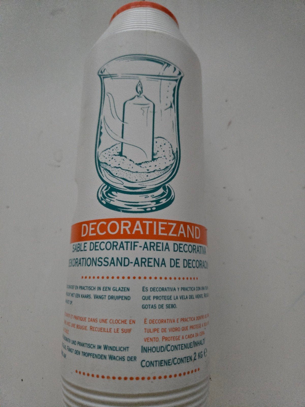 Decoratiezand 2 kg - Ideaal voor kaarsdecoratie, Huis en Inrichting, Ophalen, Nieuw, Natuurlijk materiaal, Modern