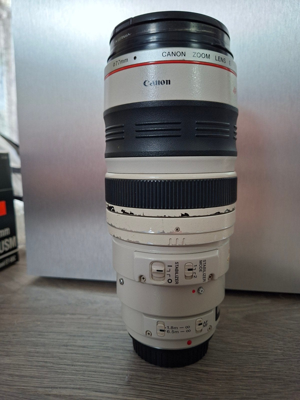 te koop Canon EF 100-400 L IS USM telelens, Ophalen, Gebruikt, Telelens