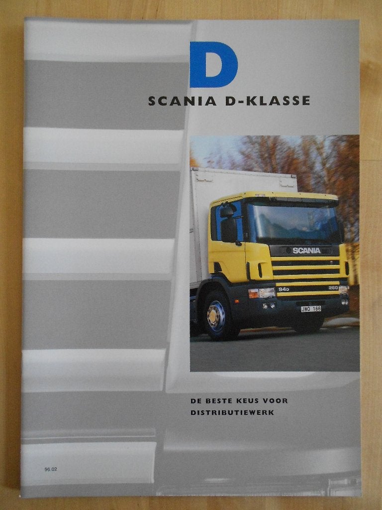 Scania 94D Brochure 1996 – 94 D, Ophalen of Verzenden, Zo goed als nieuw, Overige merken, Scania