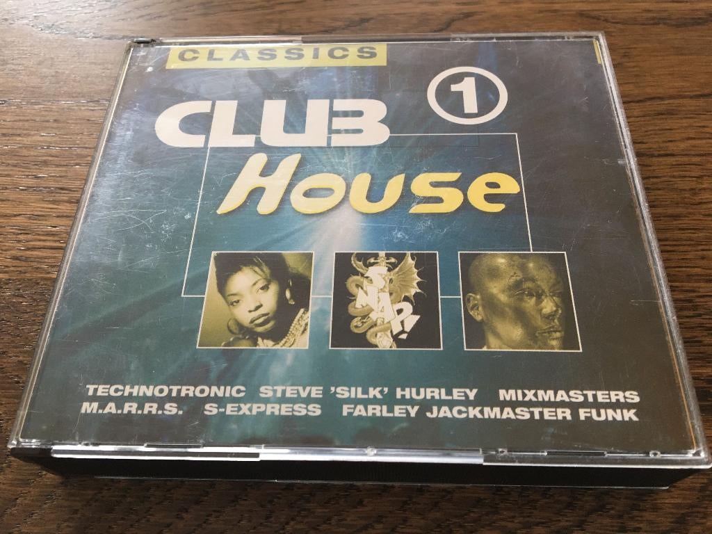 Club House Vol.1 2-CD BOX ACID HARDCORE TECHNO DANCE, Verzenden, Gebruikt, Dance Populair