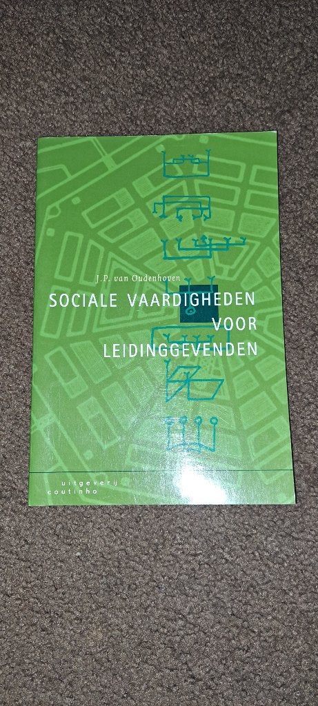 Sociale vaardigheden voor leidinggevenden, Ophalen of Verzenden, Alpha, Gelezen, HBO