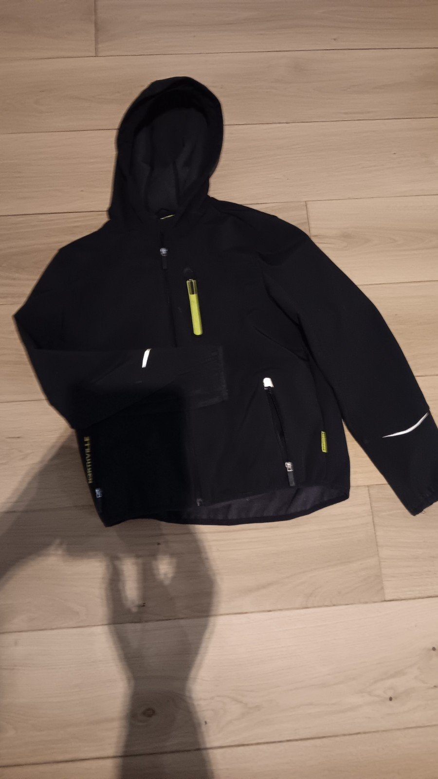 Softshell jasje Northville maat 164 zwart voor jongen of mei, Ophalen of Verzenden, Zo goed als nieuw, Maat 164