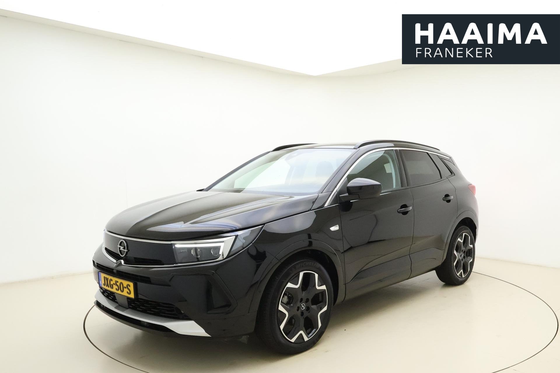 Opel Grandland 1.2 Turbo 130pk Automaat Ultimate | Climate &, Auto's, 15 km/l, Gebruikt, Euro 6, 1199 cc