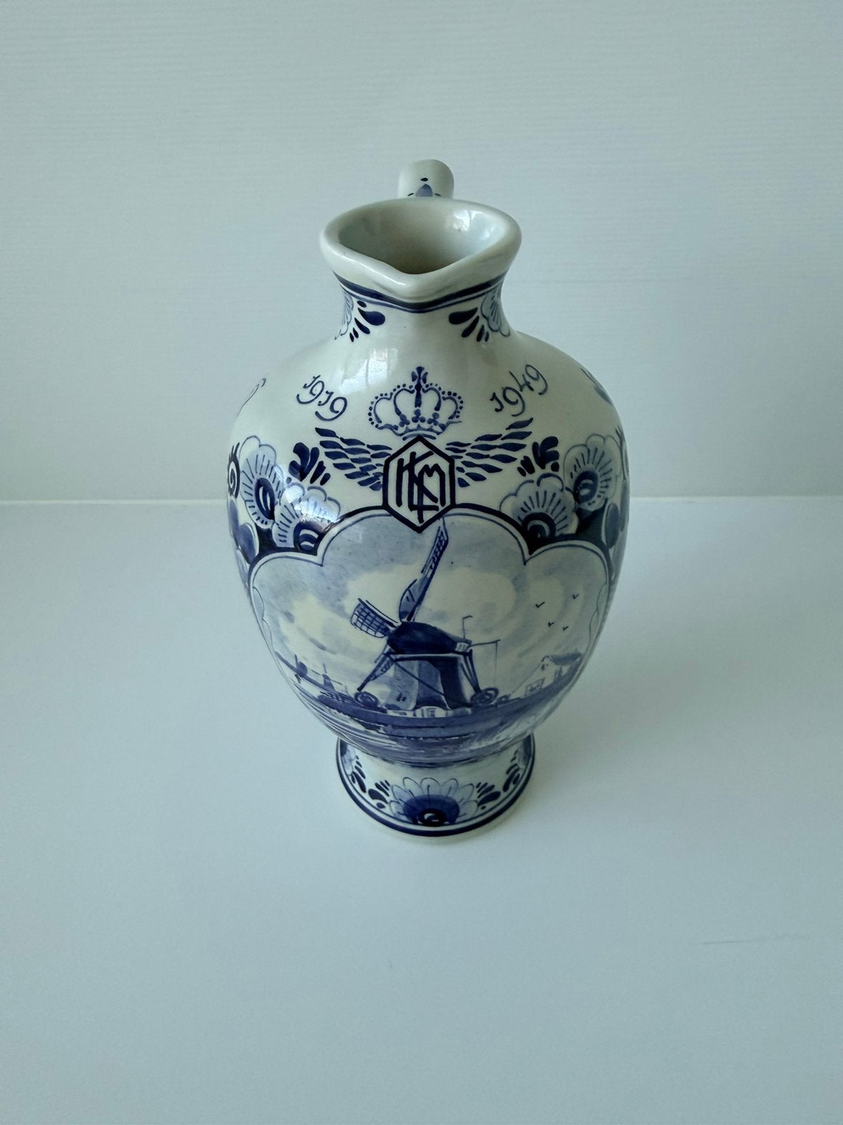 KLM jeneverkruik Delfts blauw 30 jaar 1919-1949, Ophalen, Overige typen