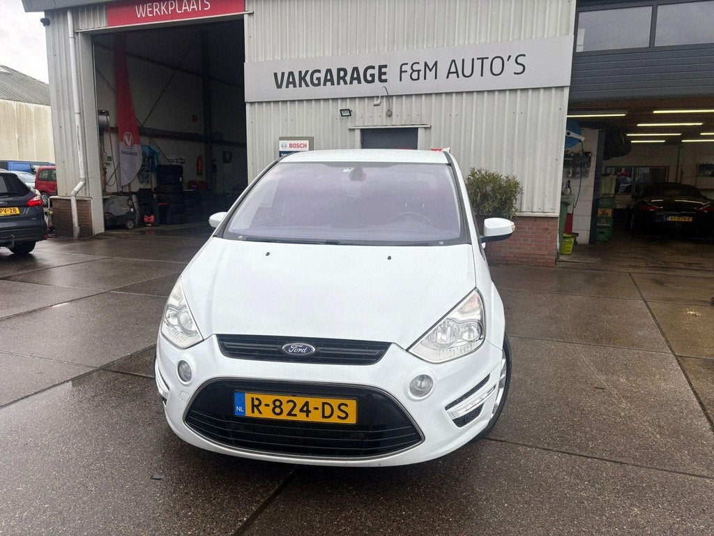 Ford S-Max 1.6 EcoBoost Lease Titanium 7p. Clima, trekhaak, Auto's, Voorwielaandrijving, Gebruikt, 4 cilinders, 160 pk