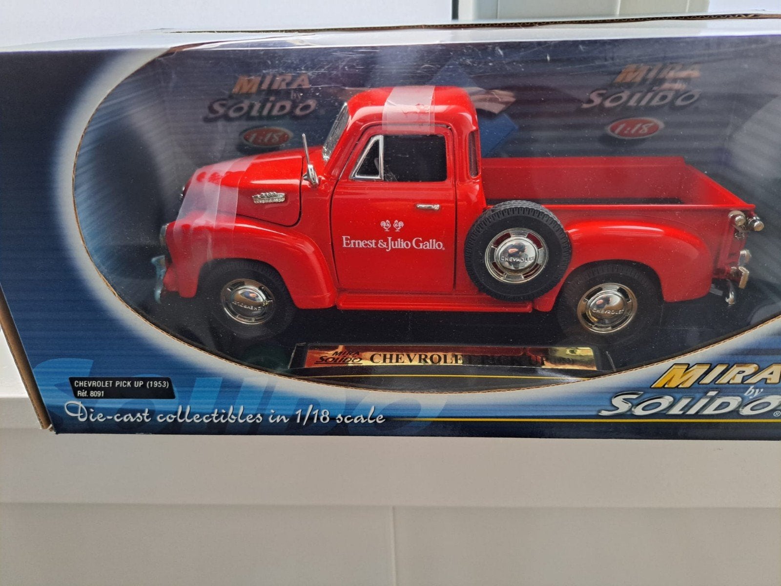 Solido Chevrolet Pick Up (1953) - Die-cast 1:18, Ophalen of Verzenden