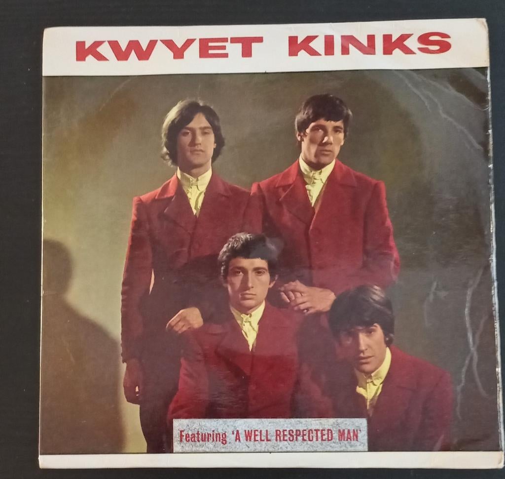Kinks Kwyet Kinks EP FH 1965 UK MONO met sticker!!!, Gebruikt, Originele persing, 7 inch, Ophalen of Verzenden