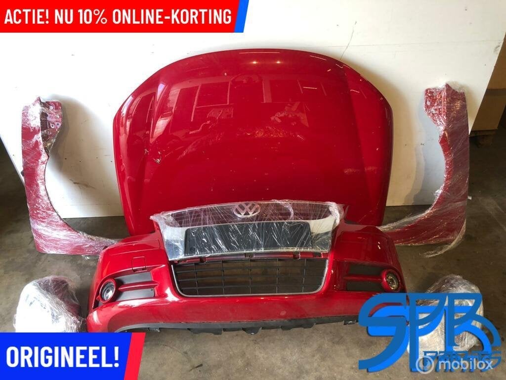 VW EOS Voorkop 3,6 V6 FRONT KOP SNUIT NEUS HALOGEEN KOPLAMP, Gebruikt, Volkswagen, Ophalen of Verzenden