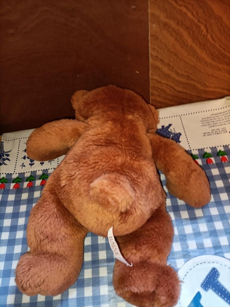 Happy Horse bruine beer knuffel 34 cm groot uit 1999, Kinderen en Baby's, Speelgoed | Knuffels en Pluche, Ophalen of Verzenden