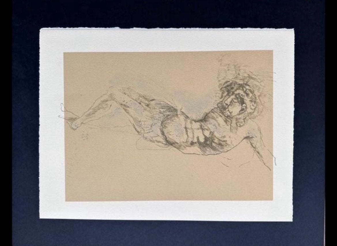 Marino Marini / Litho Cristo S.P.A.D.E.M. 1971, Antiek en Kunst, Kunst | Litho's en Zeefdrukken, Abstract, Origineel, Ophalen of Verzenden