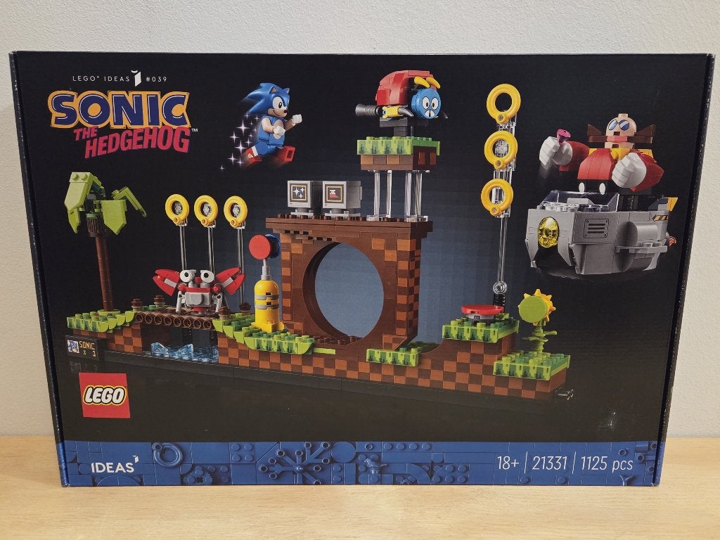 (GESEALD) Lego 21331 Sonic the Hedgehog - Green Hill Zone, Lego, Nieuw, Ophalen of Verzenden, Complete set
