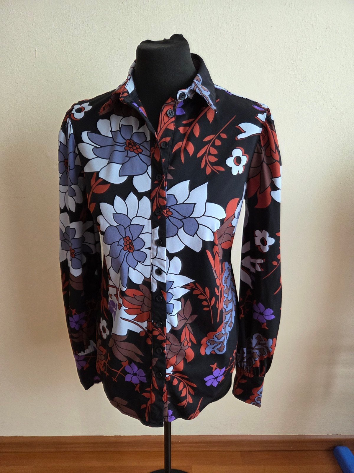 Gekleurde blouse maat S - Mi Piace, Mi Piace, Meerkleurig, Ophalen of Verzenden, Maat 36 (S)
