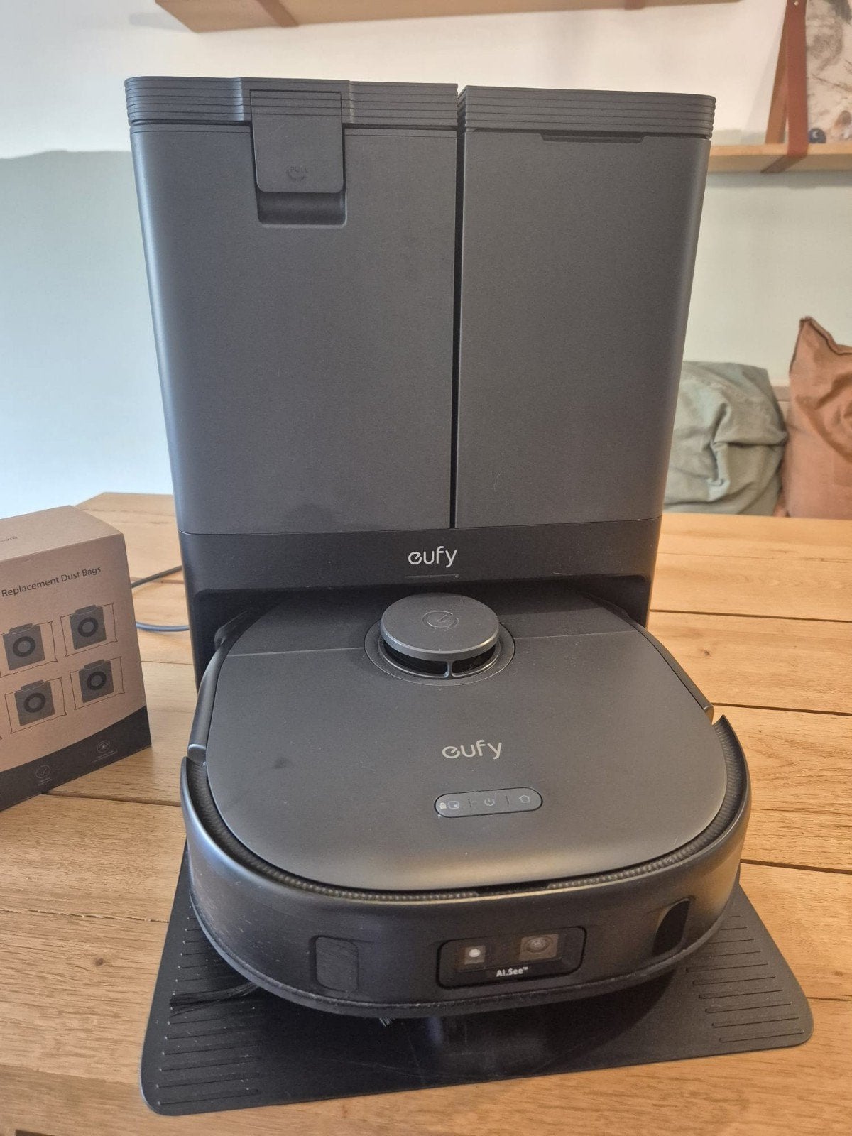 Eufy X10  robot stofzuiger en dweil, Ophalen, Zo goed als nieuw, Robotstofzuiger
