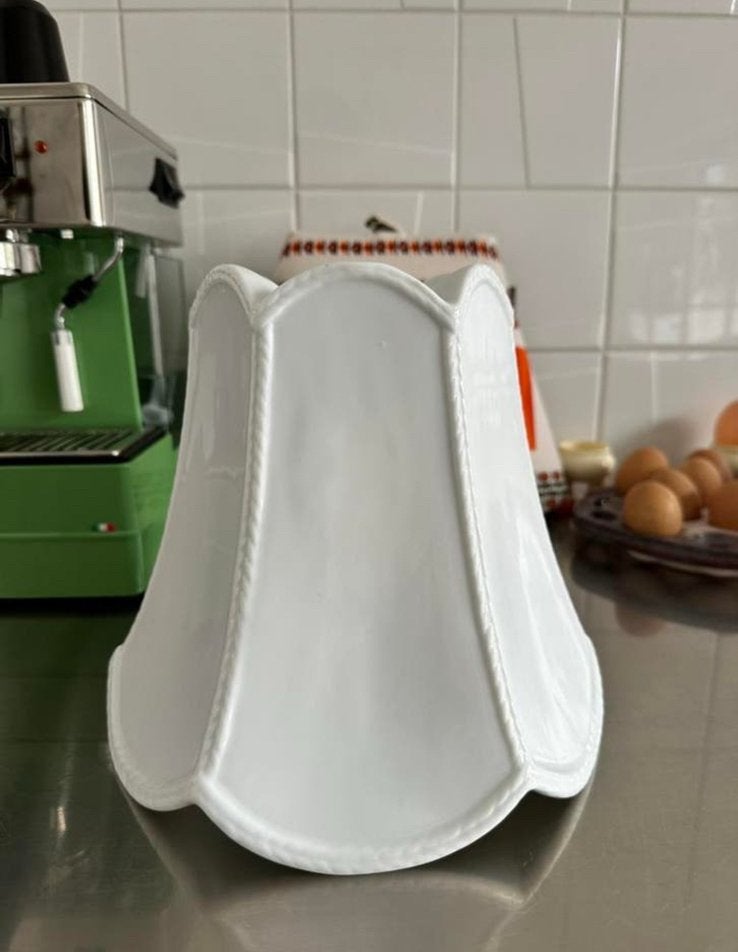Broste Copenhagen Lampenkap XL Lamp Porselein, Rond, Ophalen of Verzenden, Zo goed als nieuw, X