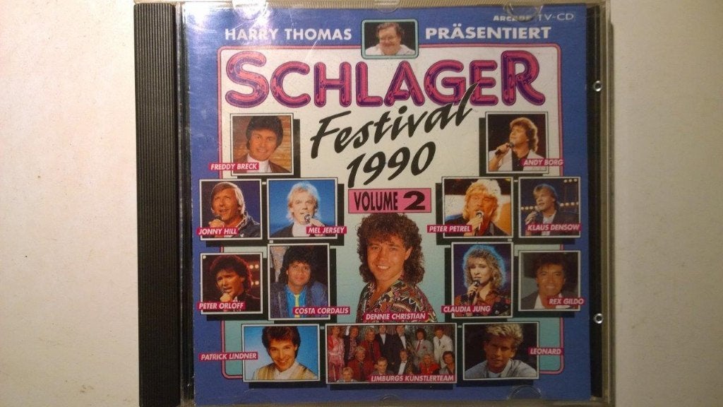 Schlagerfestival 1990 Volume 2, Ophalen of Verzenden, Zo goed als nieuw, Schlager, Album
