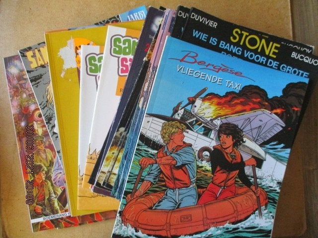 adv3869 stripboeken met de S, Eén stripboek, Ophalen, Gelezen