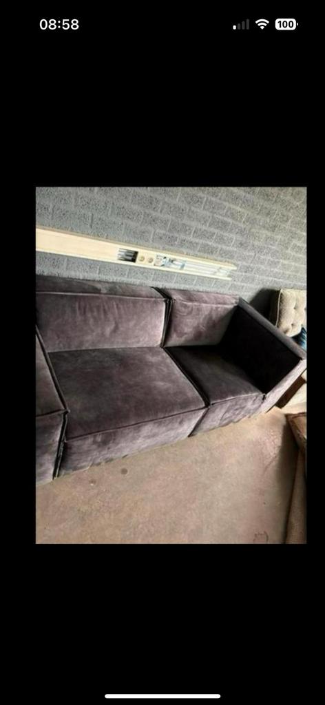 Riviera maison jagger bank delen, Ophalen, Zo goed als nieuw
