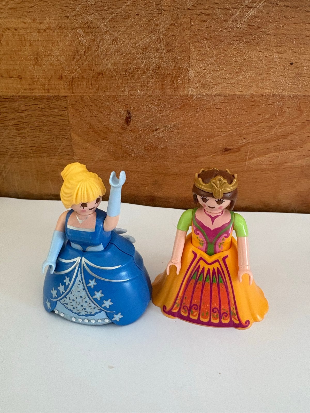 Playmobil prinsessen poppen - Assepoester en Anna, Ophalen of Verzenden, Gebruikt, Overige typen