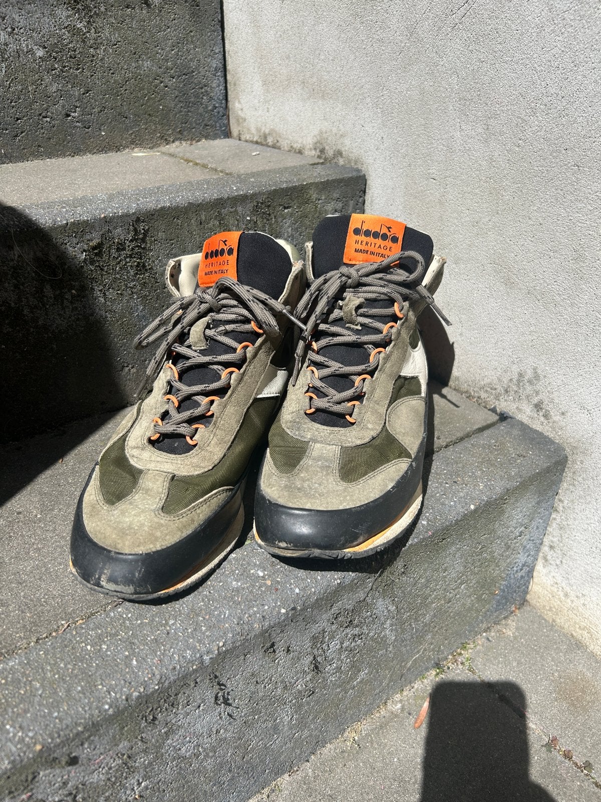 Diadora Heritage hoge sneakers maat 44, Kleding | Heren, Schoenen, Ophalen, Gedragen, Overige kleuren, Sneakers of Gympen
