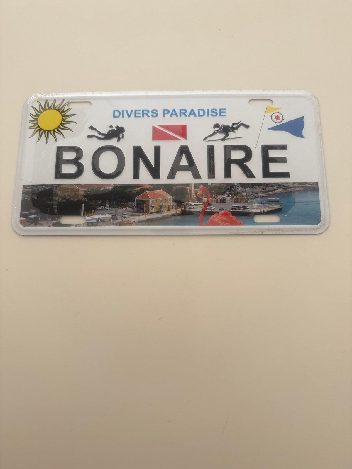 Bonaire nummerplaat - Divers Paradise souvenir, Ophalen of Verzenden, Nieuw