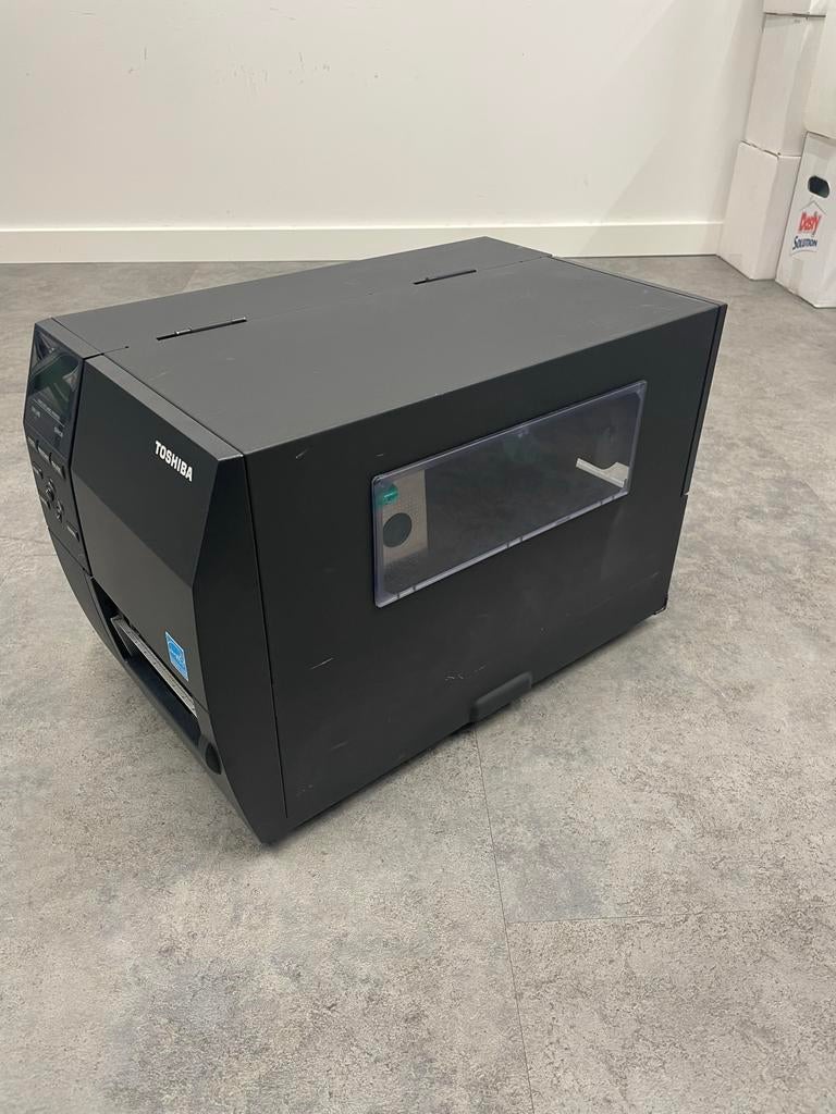 Toshiba B-EX4T1 Barcode Printer - 2 stuks beschikbaar, Ophalen, Gebruikt, Etiket