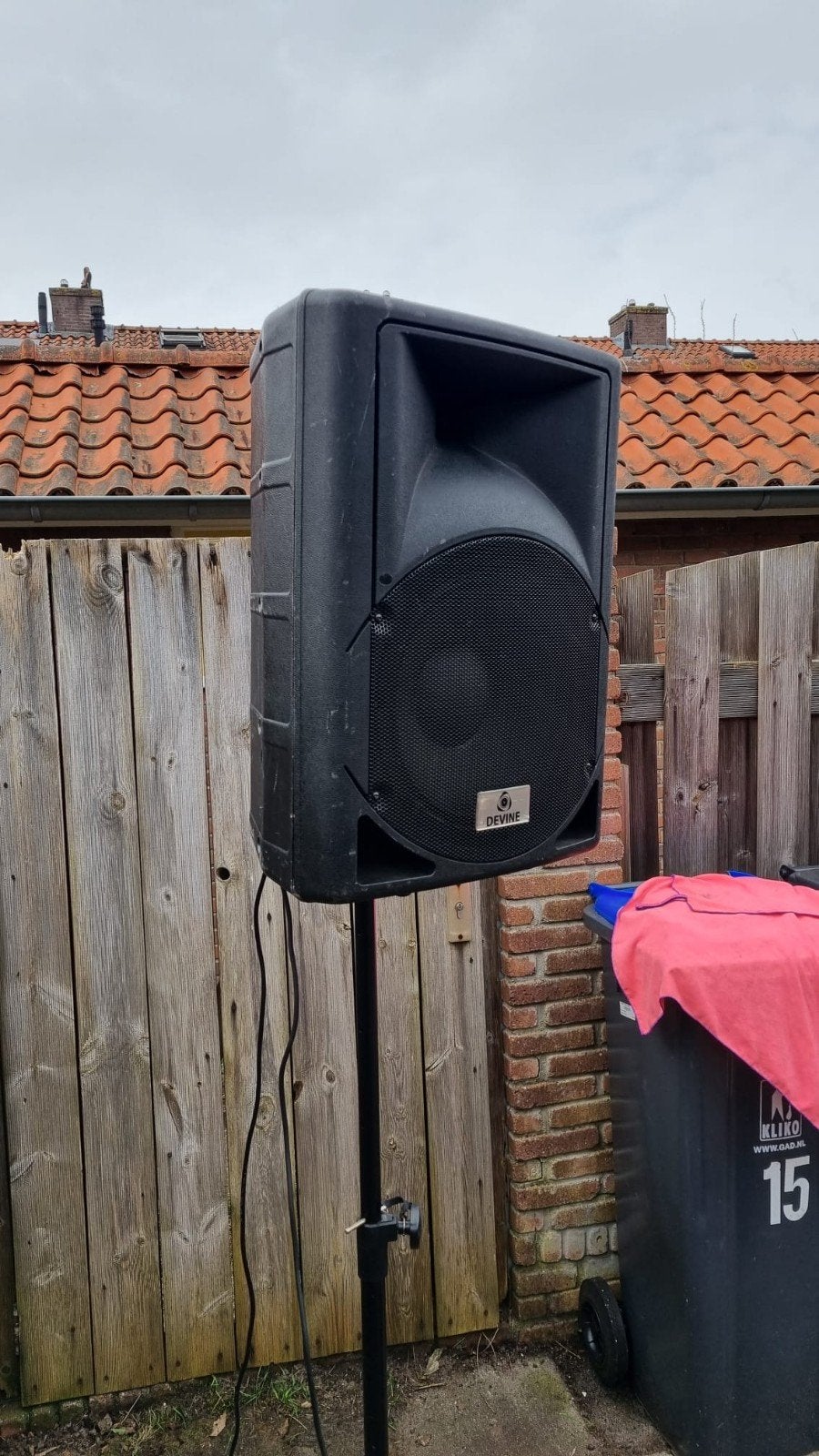 2x Devine speakers 12inch for sale, works perfect, Ophalen of Verzenden
