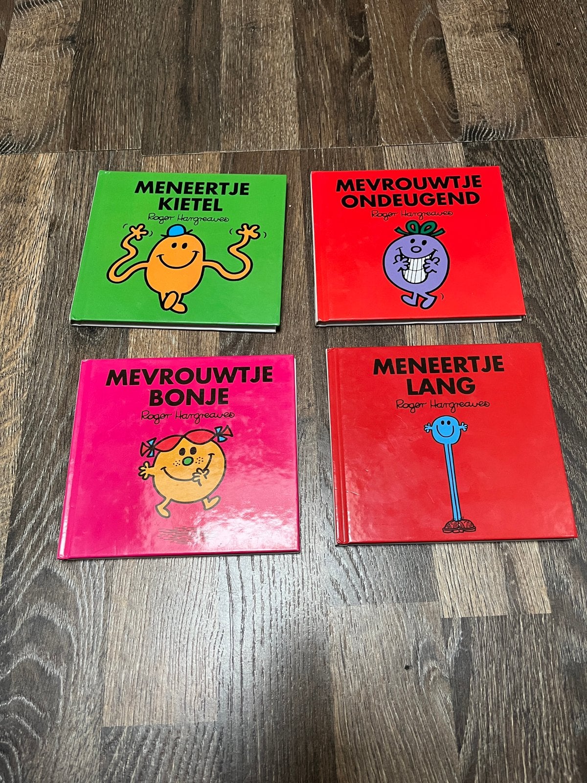 Roger Hargreaves  Boeken 4 stuks, Fictie algemeen, Roger Hargreaves, Ophalen of Verzenden, Zo goed als nieuw
