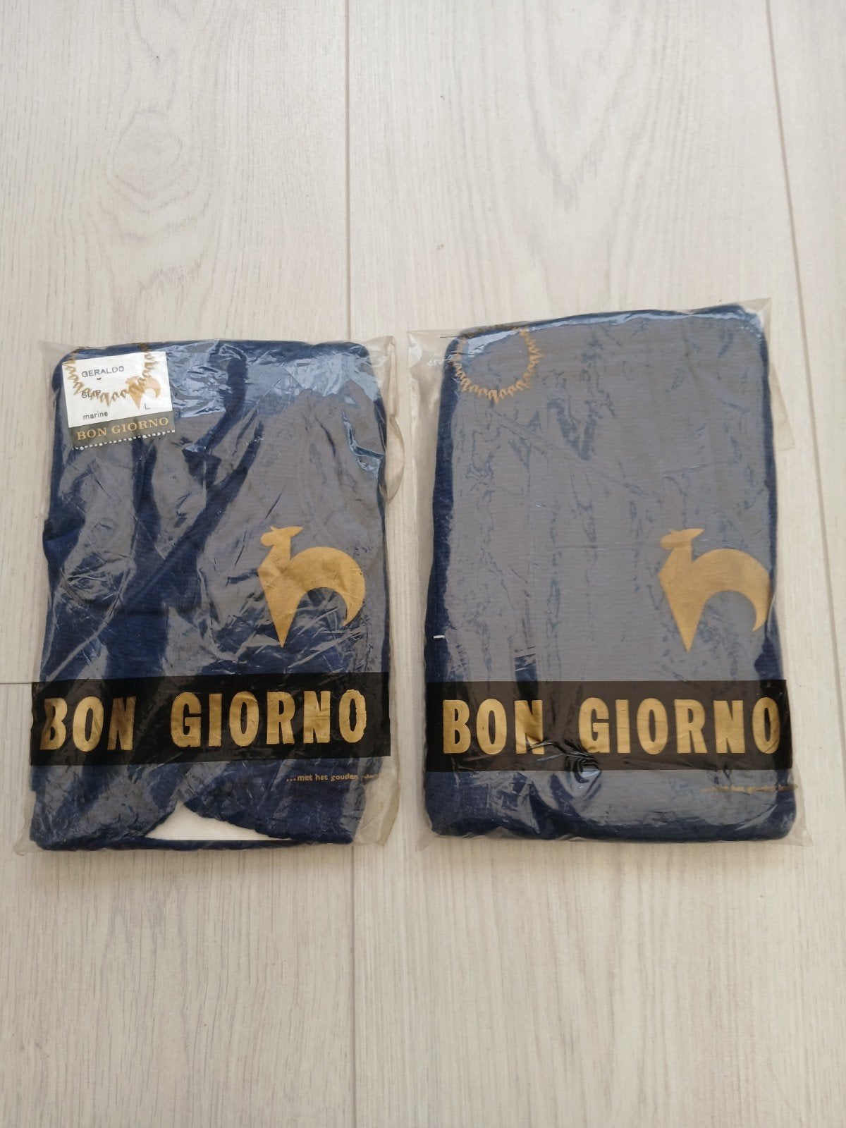 2 Nieuwe Donkerblauwe Heren Slips - Bon Giorno Maat L, Kleding | Heren, Ophalen of Verzenden, Blauw, Bon Giorno, Slip