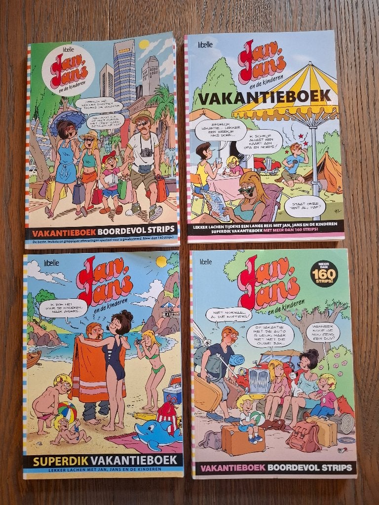 Jan Jans en de kinderen vakantieboeken, Boeken, Stripboeken, Zo goed als nieuw, Meerdere stripboeken, Ophalen, Jan Kruis