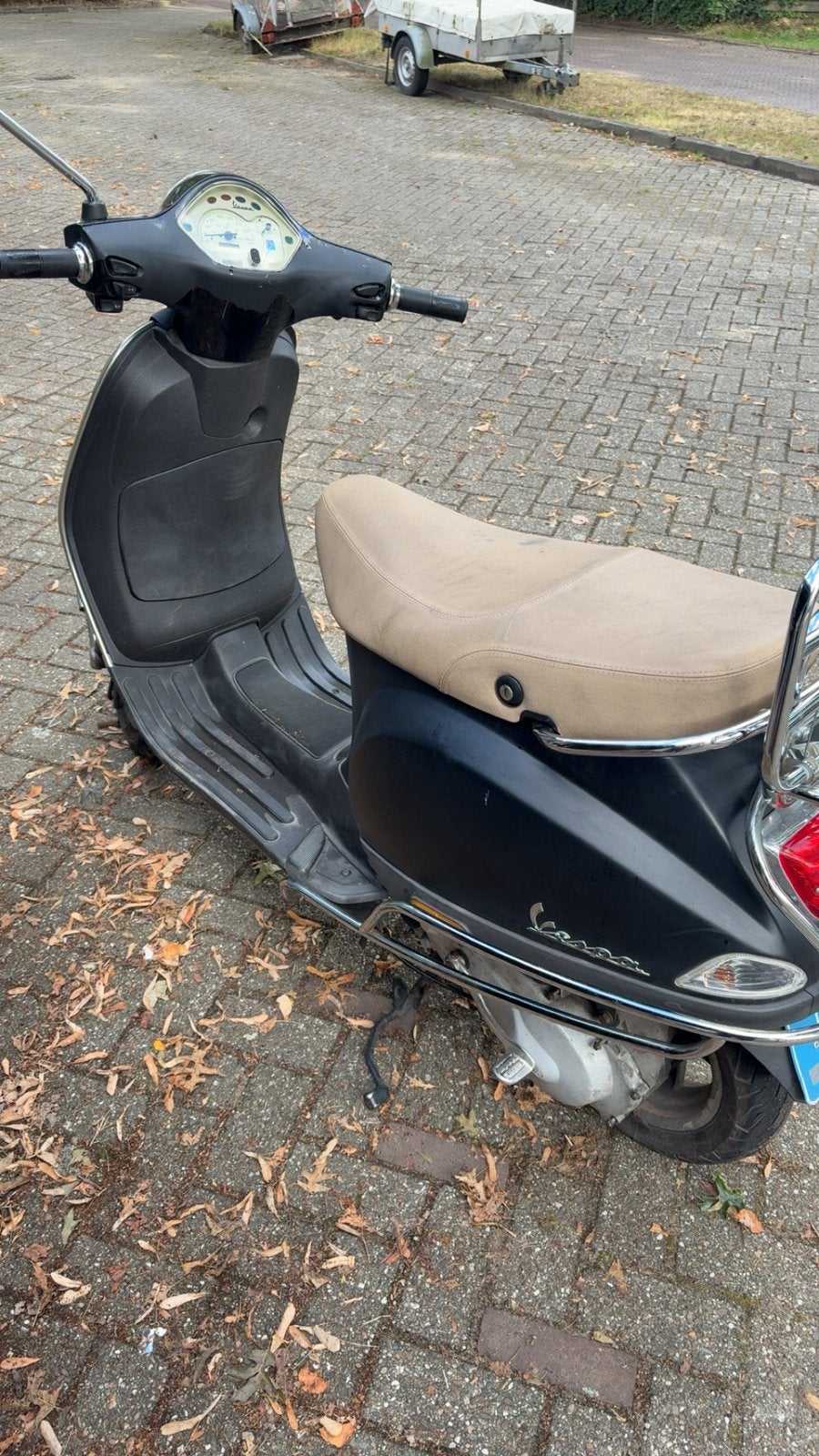 Vespa lx50 2takt blauw kenteken, Ophalen, Gebruikt, Benzine, Vespa