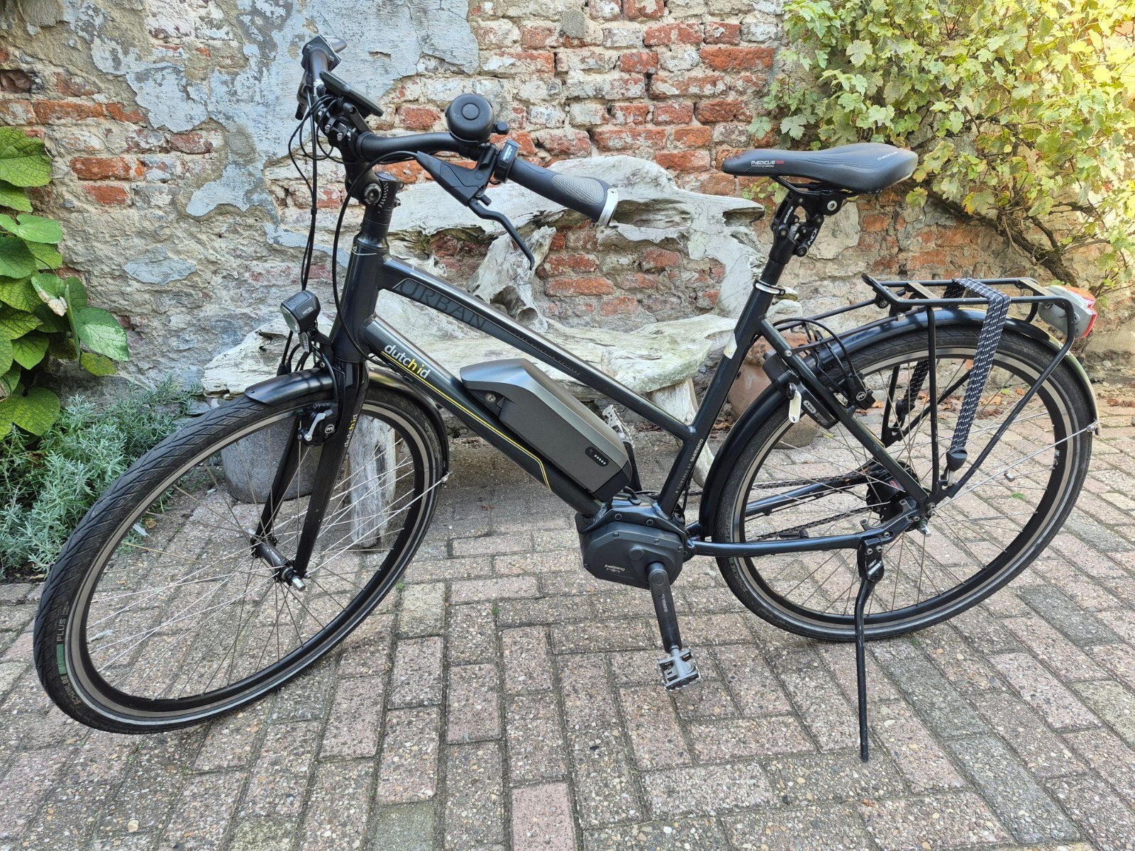 Dutch id Urban fiets bike unisex  - topconditie, Fietsen en Brommers, Elektrische fietsen, Zo goed als nieuw, 51 tot 55 cm, 50 km per accu of meer