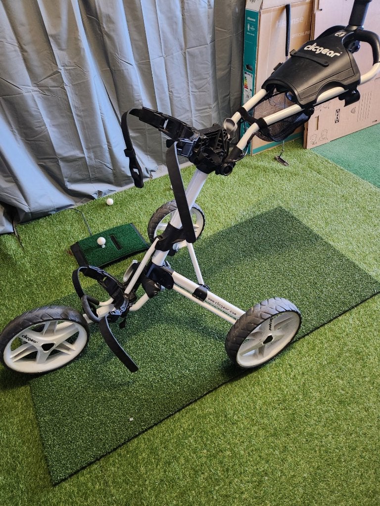 CLICGEAR 4.0 COMPLEET, Ophalen of Verzenden, Zo goed als nieuw, Golfkar