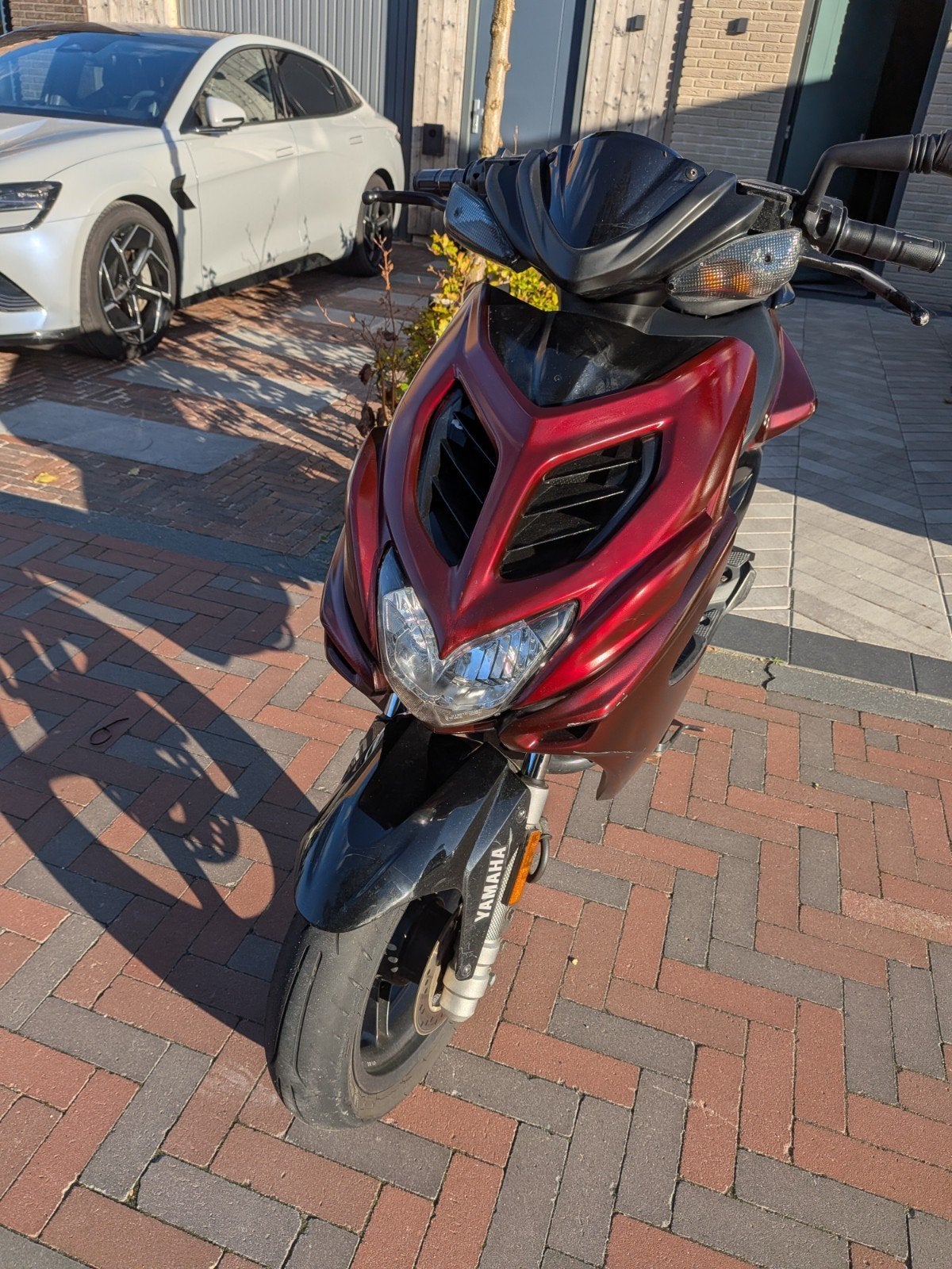 Yamaha Aerox 2017 - Sportieve Scooter, Ophalen, Gebruikt, Aerox, Maximaal 45 km/u