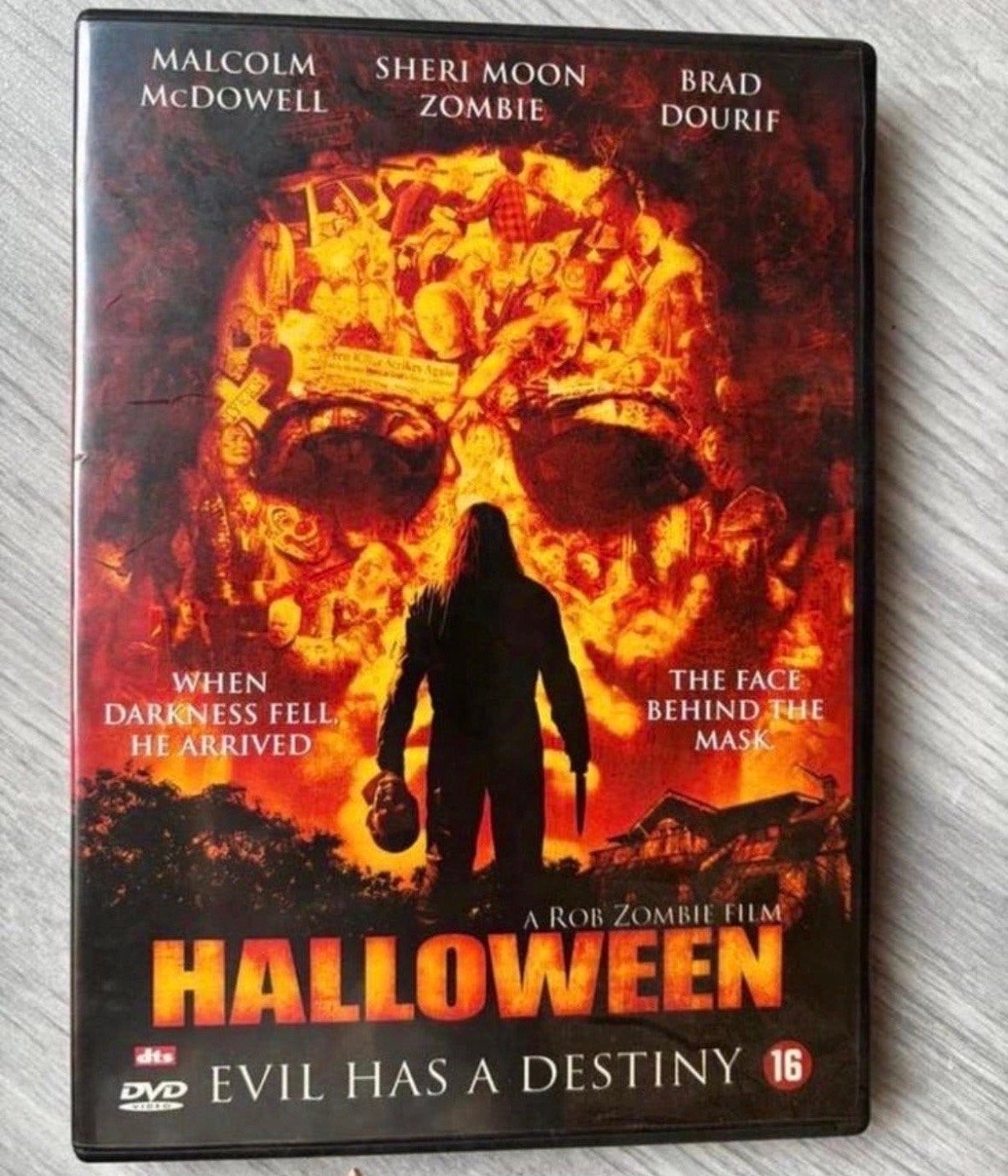 #1 Halloween (2007) DVD - Rob Zombie Horrorfilm, Cd's en Dvd's, Vanaf 16 jaar, Ophalen of Verzenden, Inclusief doosje, Gebruikt