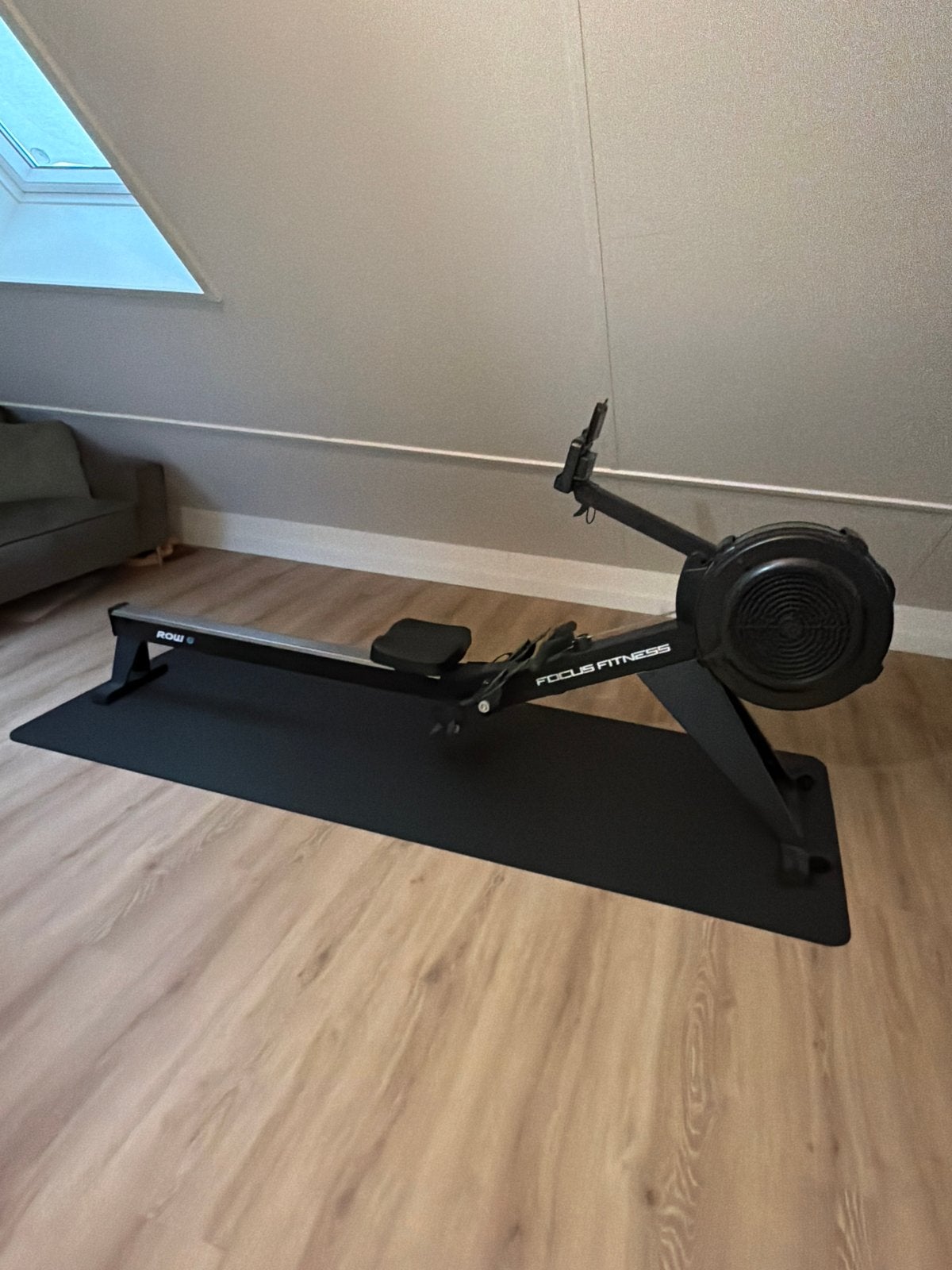 Focus Fitness Row 6 Roeitrainer, Ophalen, Armen, Zo goed als nieuw, Metaal