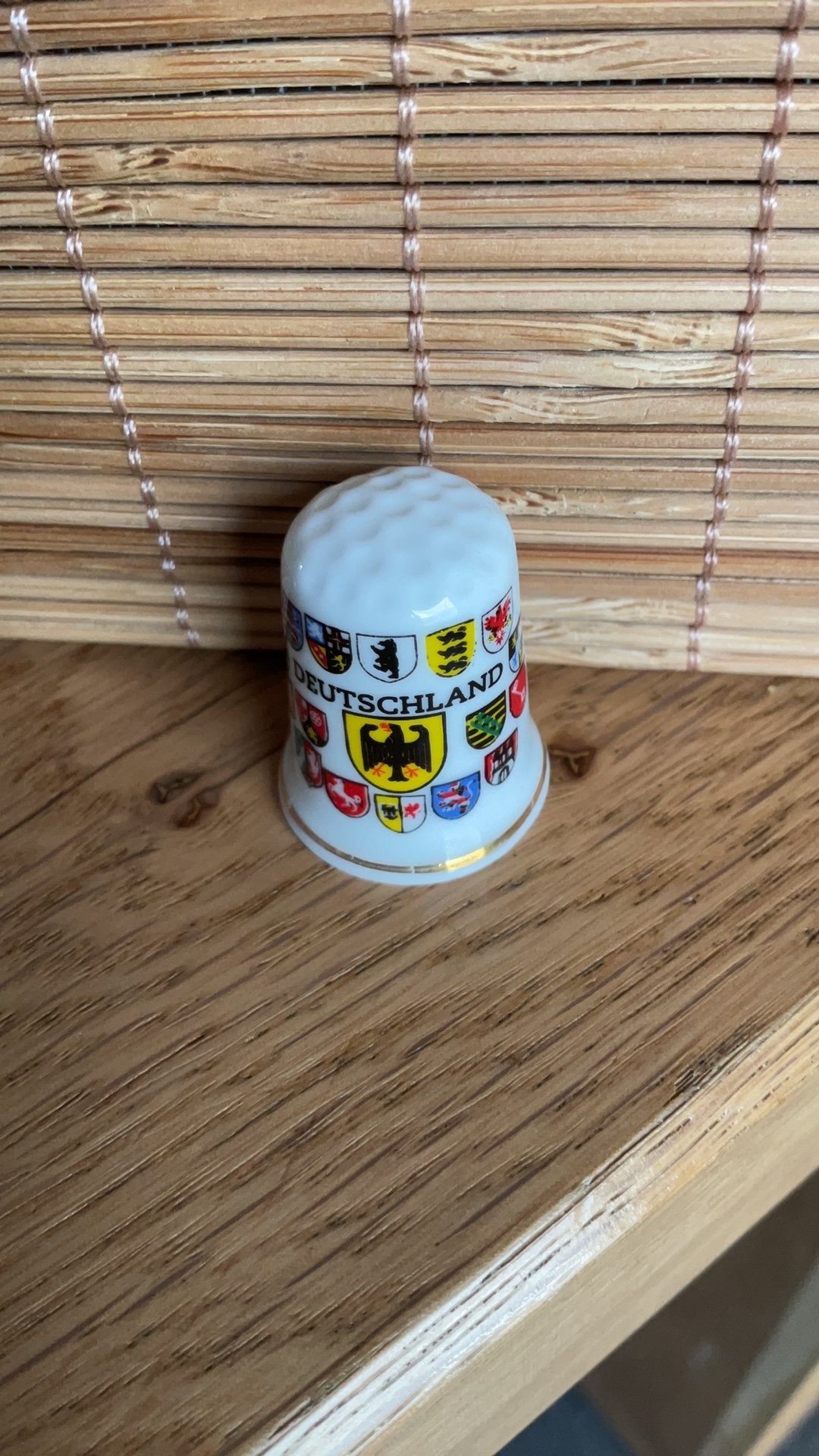 Deutschland vingerhoed vingerhoedje vingerhoedjes vingerhoed, Verzenden, Nieuw, Porselein, Buitenland