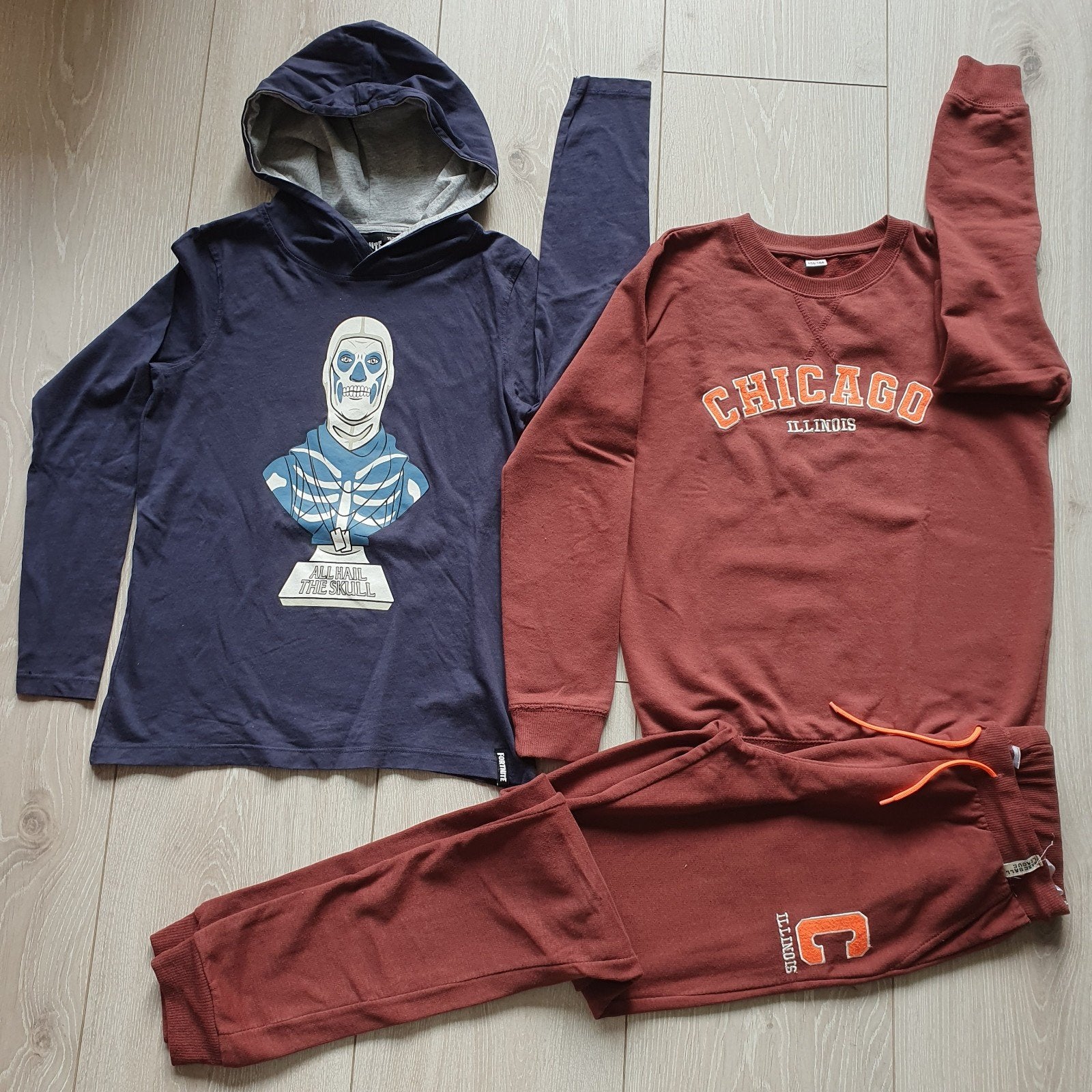 Jongenskleding Maat 152/164, Kinderen en Baby's, Kinderkleding | Maat 152, Zo goed als nieuw, Setje, Jongen, Diverse merken