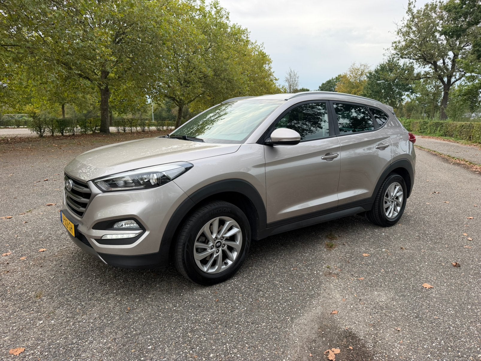 Hyundai Tucson (NIEUWE MOTOR) 1.6 GDi 132pk 2016 BeigeGrijs, Voorwielaandrijving, 1591 cc, 4 cilinders, 132 pk