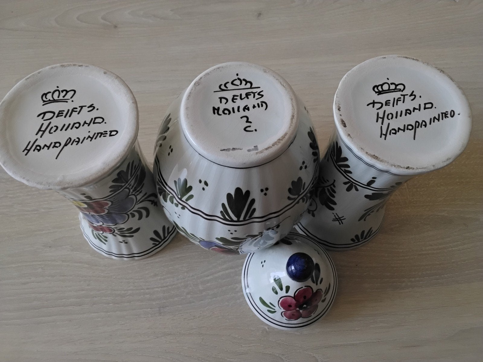 delfts 3 dlg kastset, Antiek en Kunst, Ophalen of Verzenden