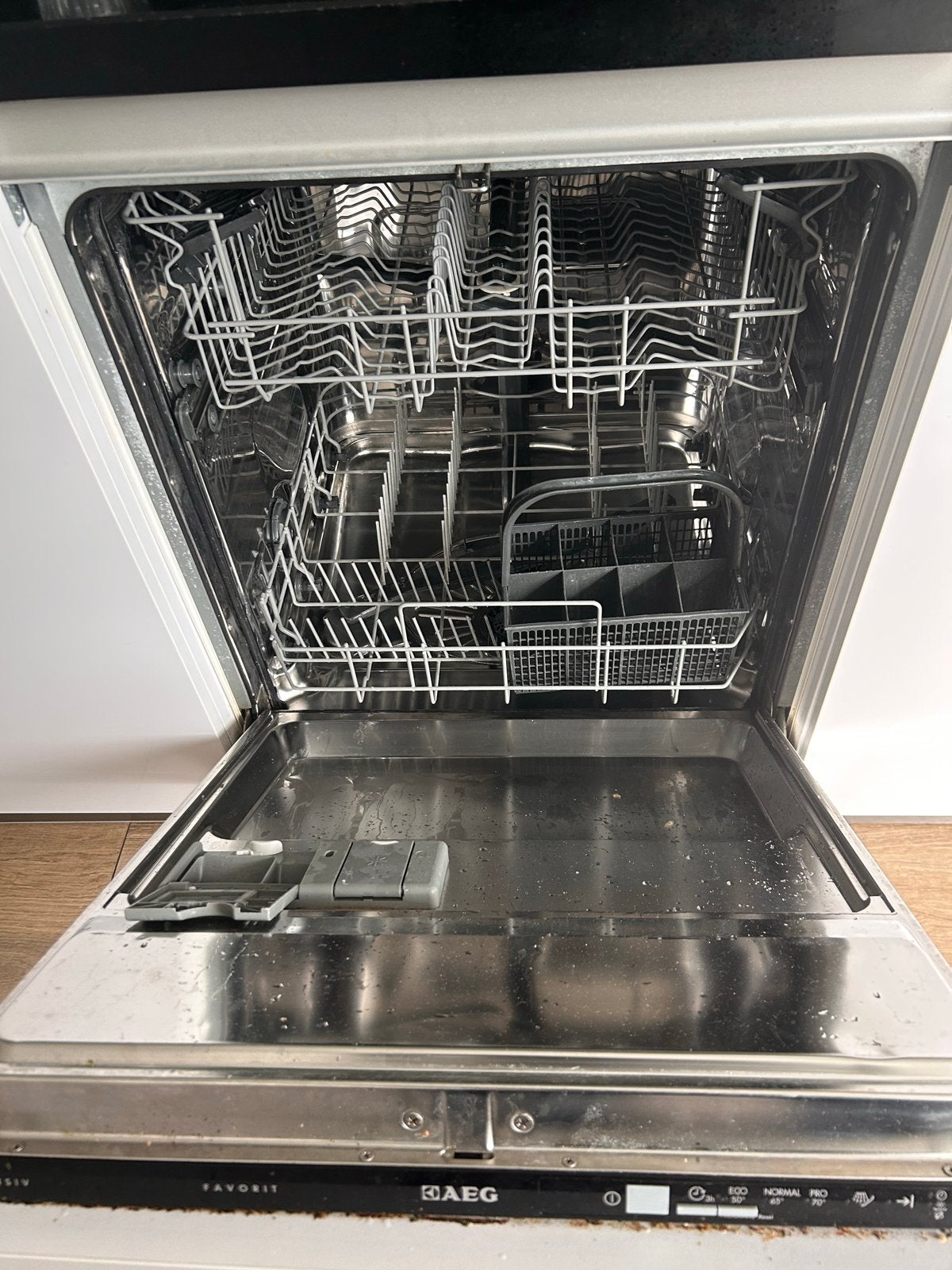 AEG Pro Intensive Favorit Vaatwasser (defect verwarming), Gebruikt, Eco programma, Ophalen of Verzenden, Inbouw