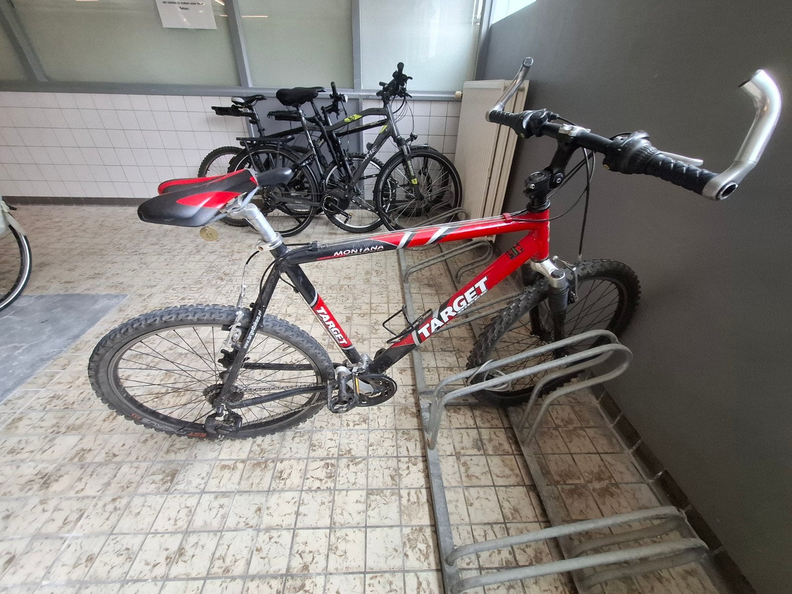 Target Montana Mountainbike - Rood/Zwart, Fietsen en Brommers, Fietsen | Mountainbikes en ATB, Ophalen, Gebruikt, Velgrem, Overige merken