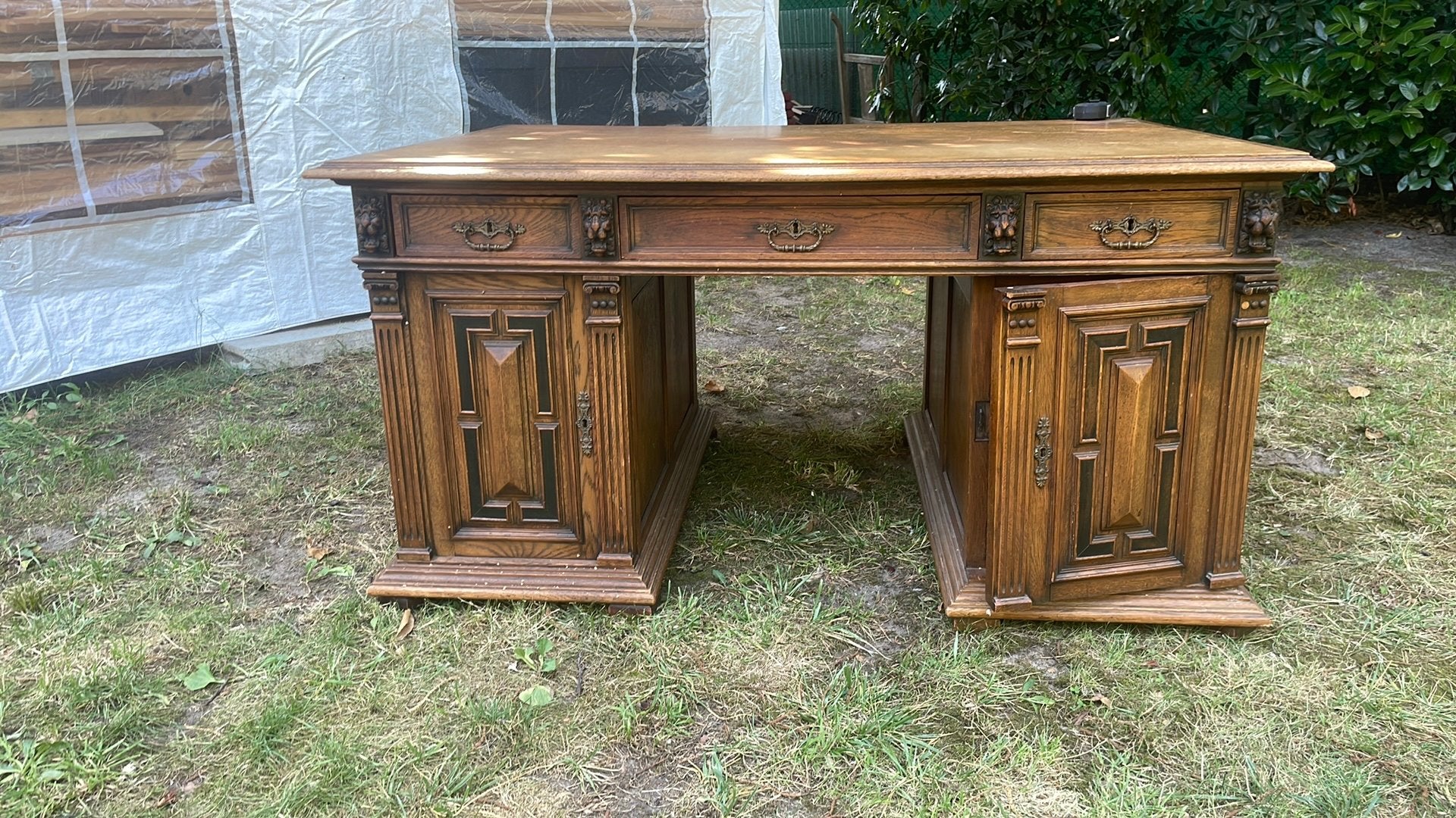Ditectiebureau massief hout mooie details, Ophalen