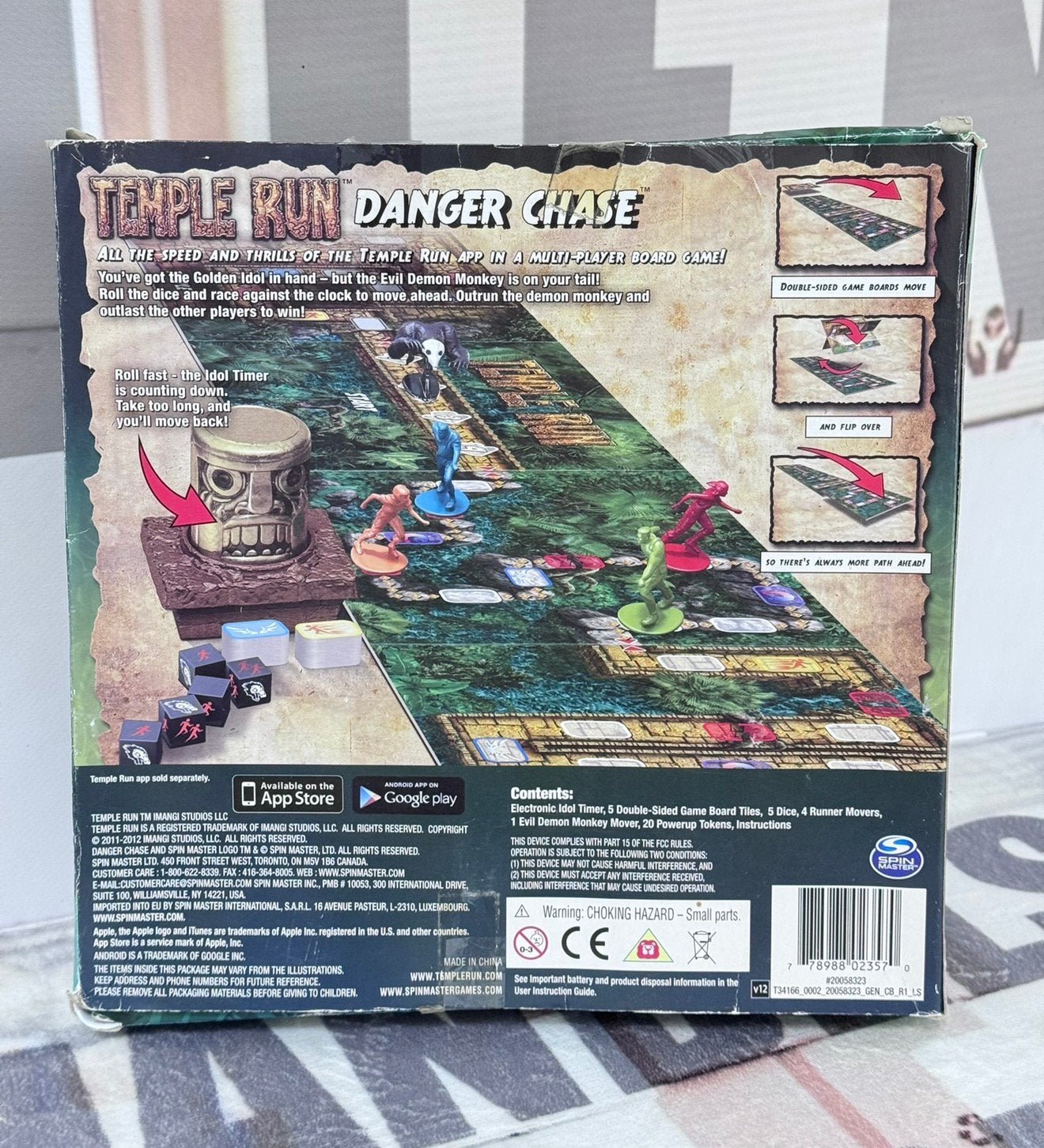 Temple Run Danger Chase Board Game - Bordspel tempel tempels, L, Nieuw, L, L
