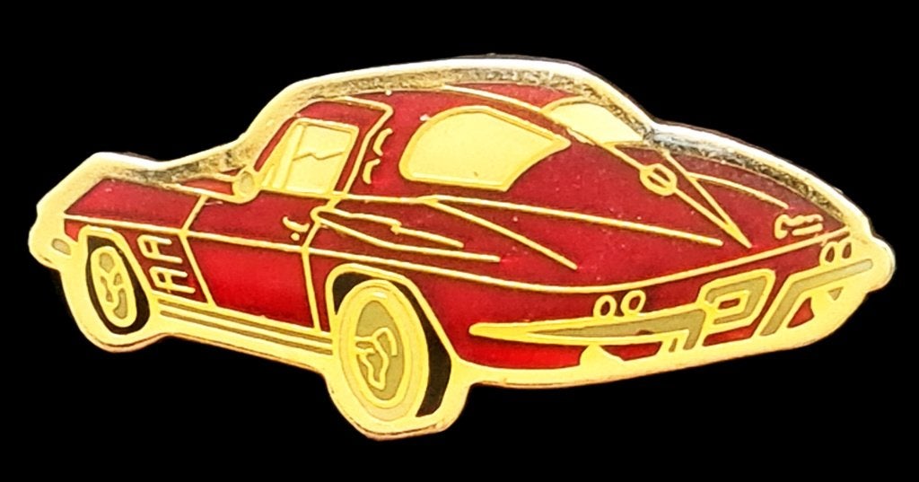 Chevrolet Corvette C2 pin, Verzenden, Nieuw, Transport, Speldje of Pin