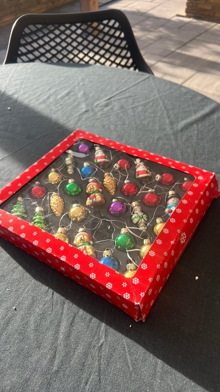 Kerst ornamenten kerstboom, Ophalen of Verzenden, Zo goed als nieuw
